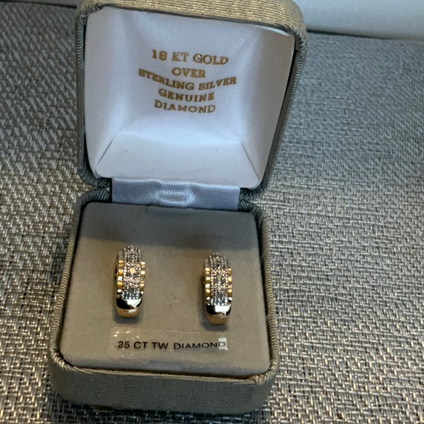 18 Kt Gold Earrings